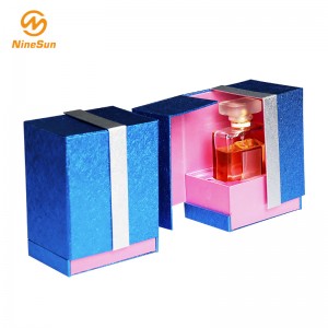Perfume de alta calidad hecho a mano caja de almacenamiento de aceite Caja de regalo Papel Kraft Paquete de regalo de almacenamiento de perfume Caja de cartón Embalaje